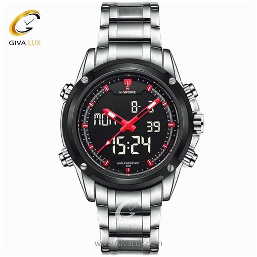 ساعت مچی مردانه بندفلزی نقره ای ناوی فورس مدل NF9050 9050 (5).jpg